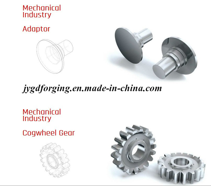 Forging SAE1045 SAE4140 Steel Bevel Pinion Gear