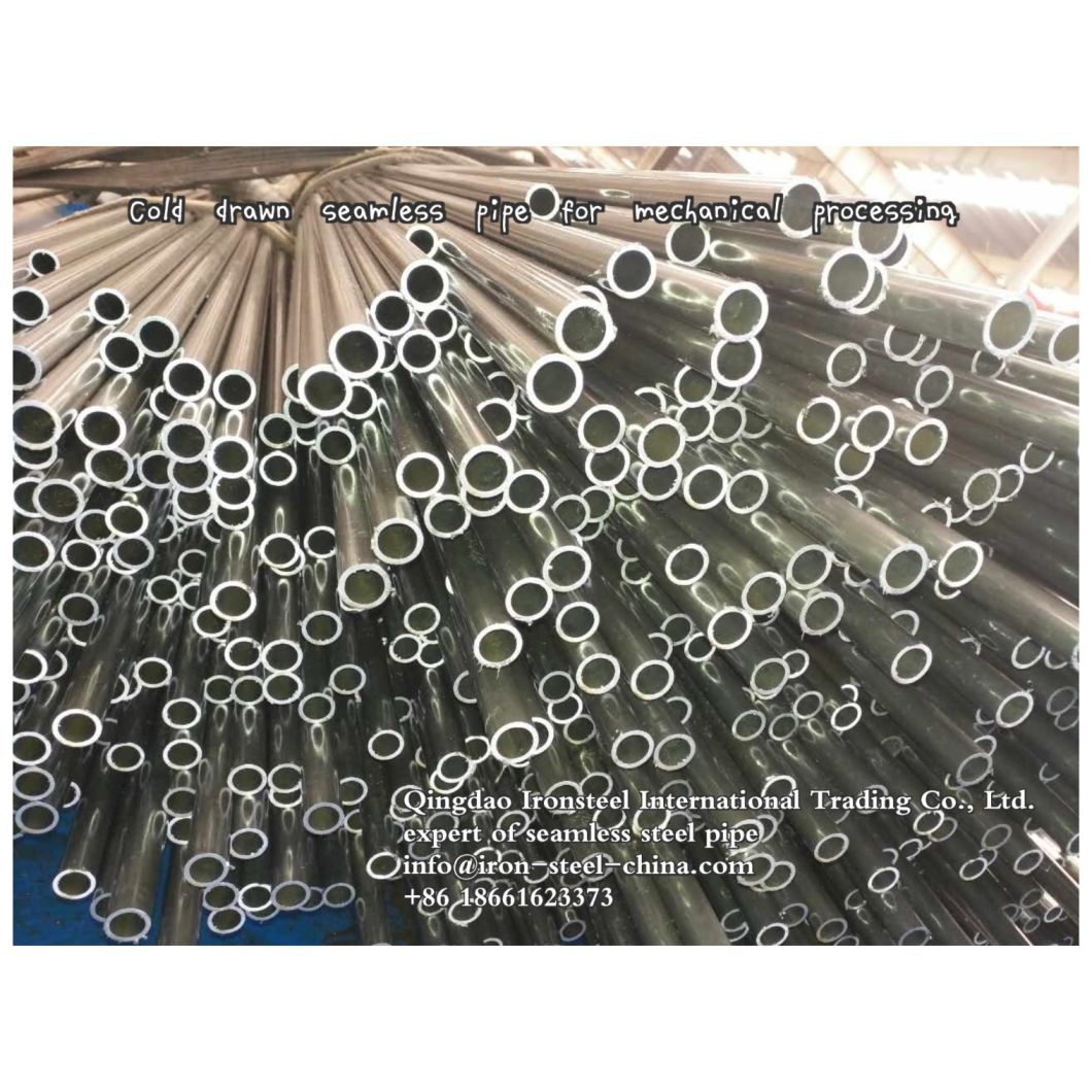 Precise Cold Drawn Seamless Steel Pipe DIN2391, ASTM A179 Standard