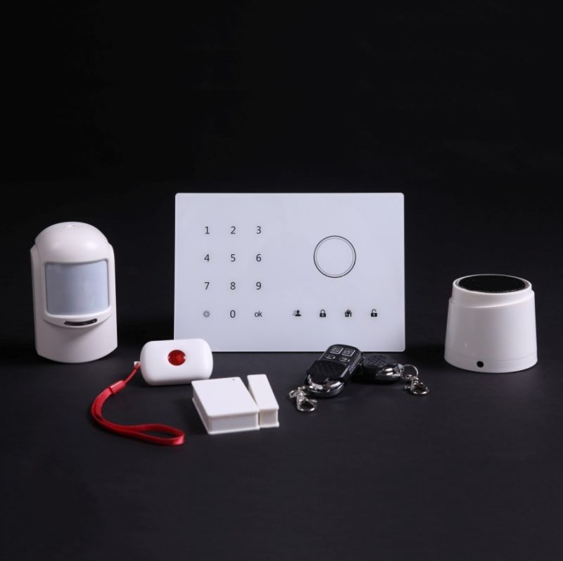 6 Languages Supported Security Burglar Alarm with Wireless Relay (ES-2002GSM)