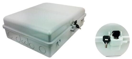 FTTX FTTH Wall Pole Mounted Fiber Optic Distribution Box Access Network Enclosure Indoor/Outdoor Application