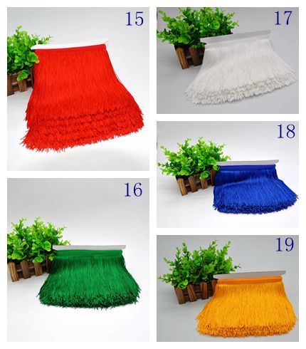 Wholesale Fashion 20cm Double Thread Fringe Trim for Decoration