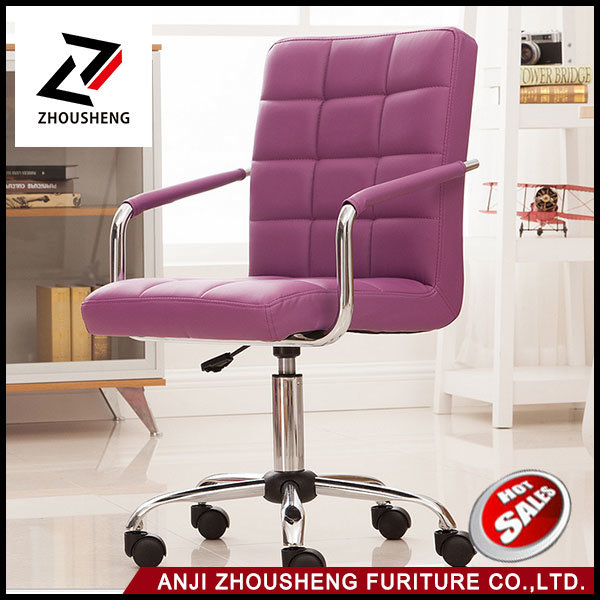 Hot Sale PU Leather Computer Adjustable Swivel Office Chair Lattice Chair