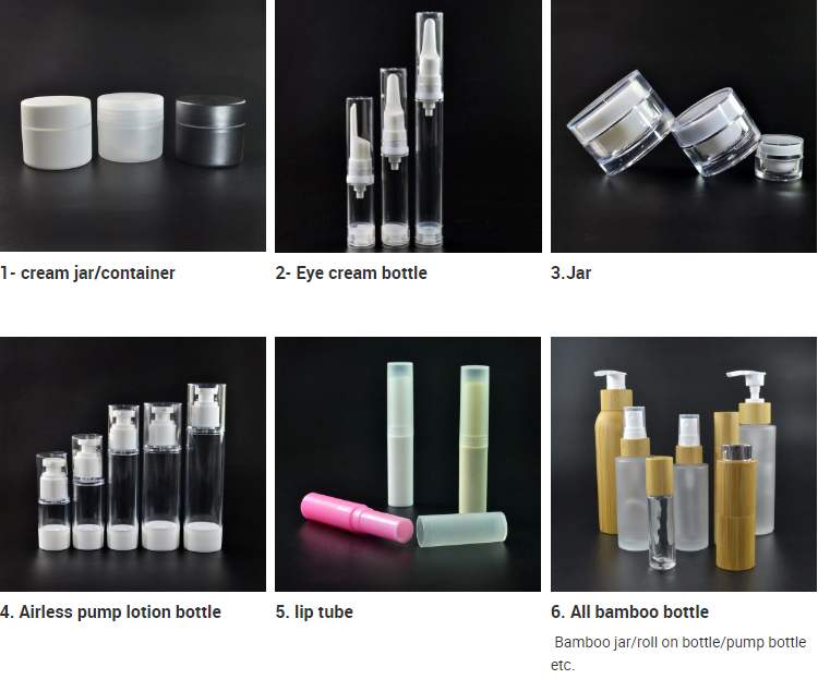 Airless Glass Bottle With Screw Cap Airless Glass Bottle With Screw Cap