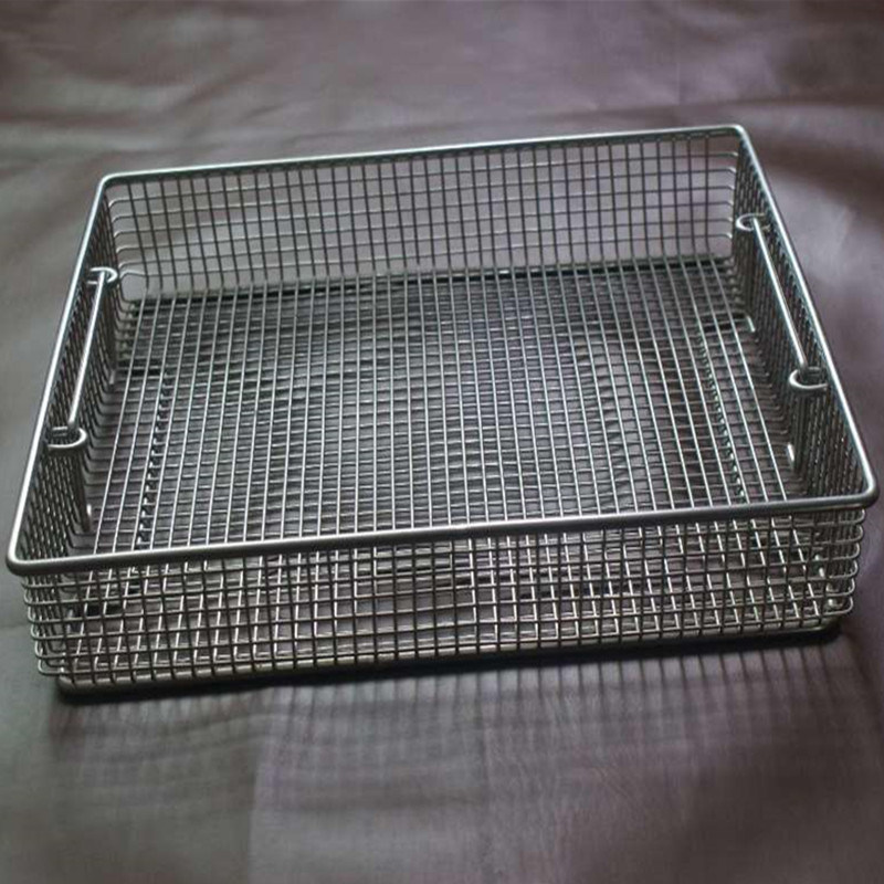 Stainless Wire Mesh Basket for Medical/Shopping Basket