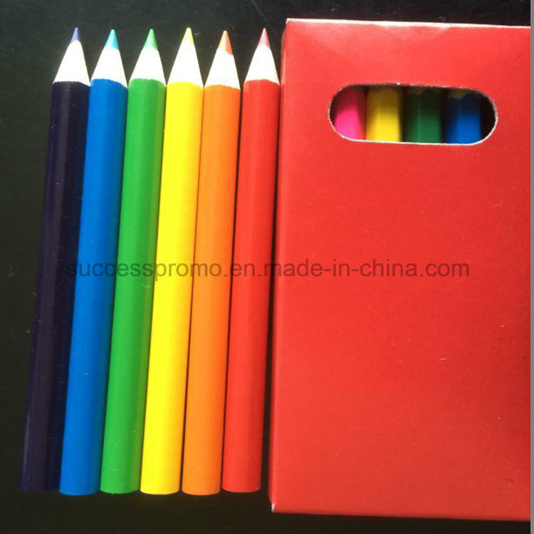 12PCS Wooden Color Pencils Set in Full Color Printing Box