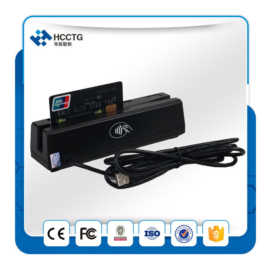 Msr IC Chip Card Combo Card Reader (HCC100)