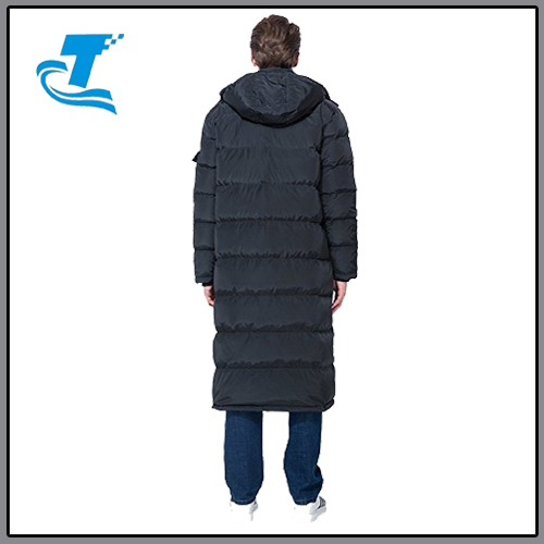 Men's Long Style Warm Down Jacket