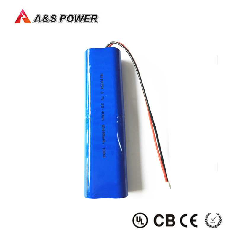 3.7V 18650 10400mAh 1s4p/Rechargeable/Lithium/Li-ion Battery Pack for Solar LED Lights