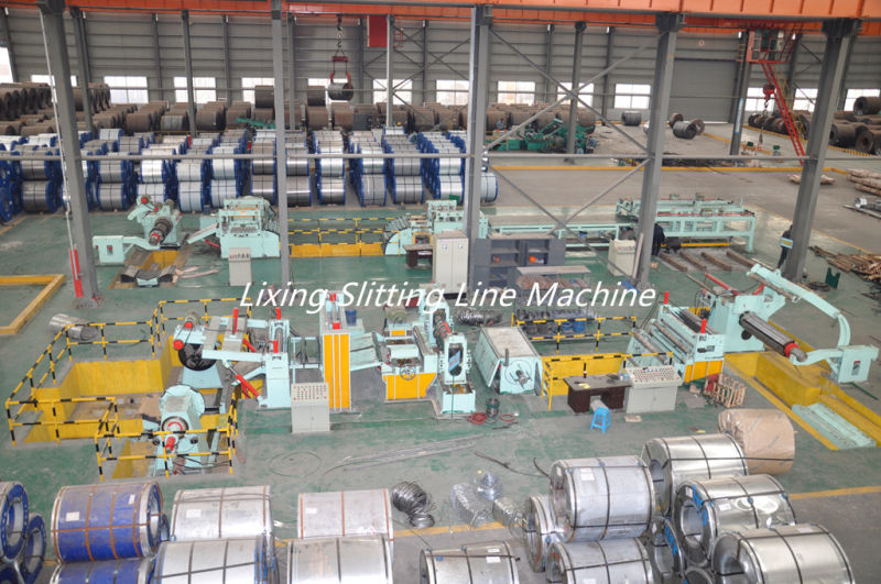 Hydraulic Steel Coil Slitting and Rewinding Shears Line