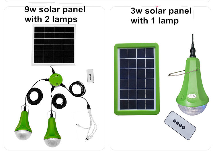 2018 Indoor Solar Reading Lamp Solar Home LED Light with 3LED Solar Lamp (SRE-88G-3)