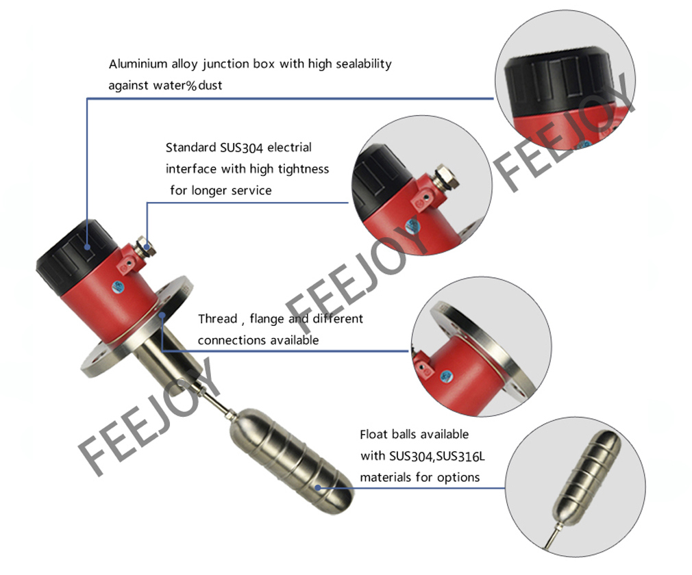 Sm8 Side Mounted Magnetic Level Controller Switch