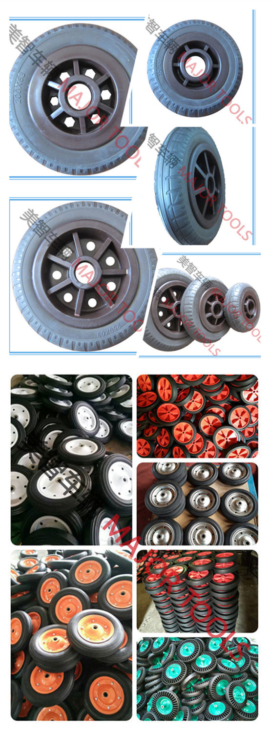 Heavy Duty Industrial Caster Wheel Solid Rubber Tyre