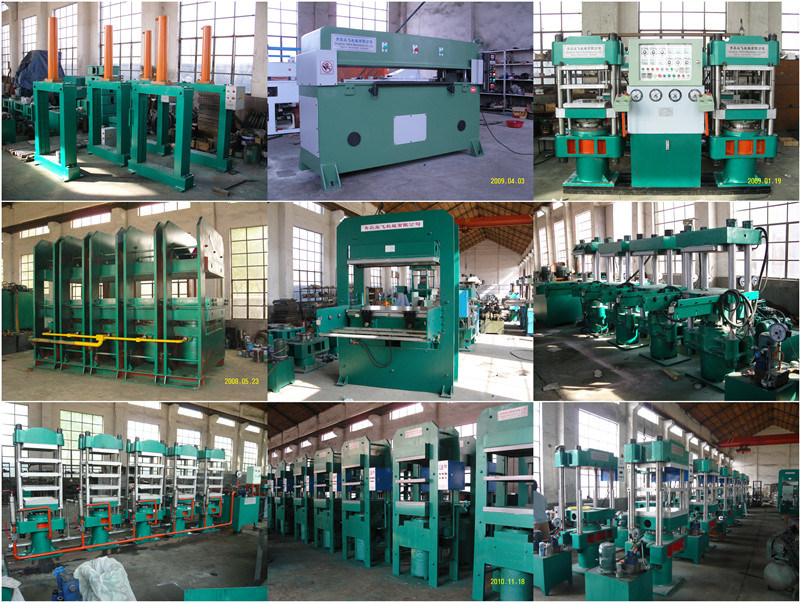 Rubber Tile Making Vulcanizing Press Machine