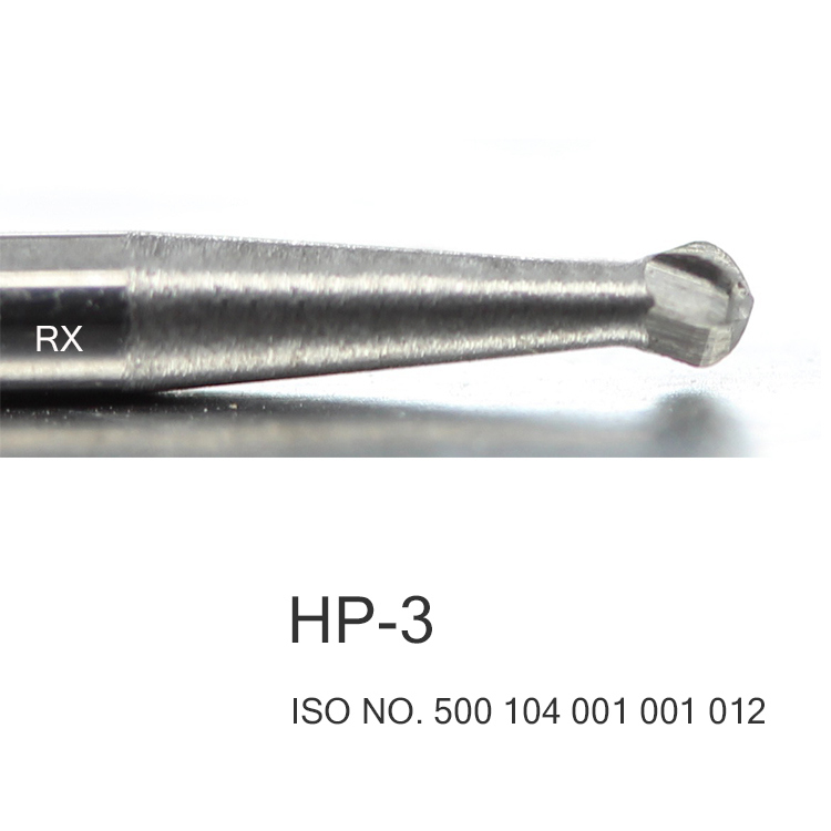 HP Carbide Burs Dental Laboratory Drill for Technician's Use Round Shape HP-3