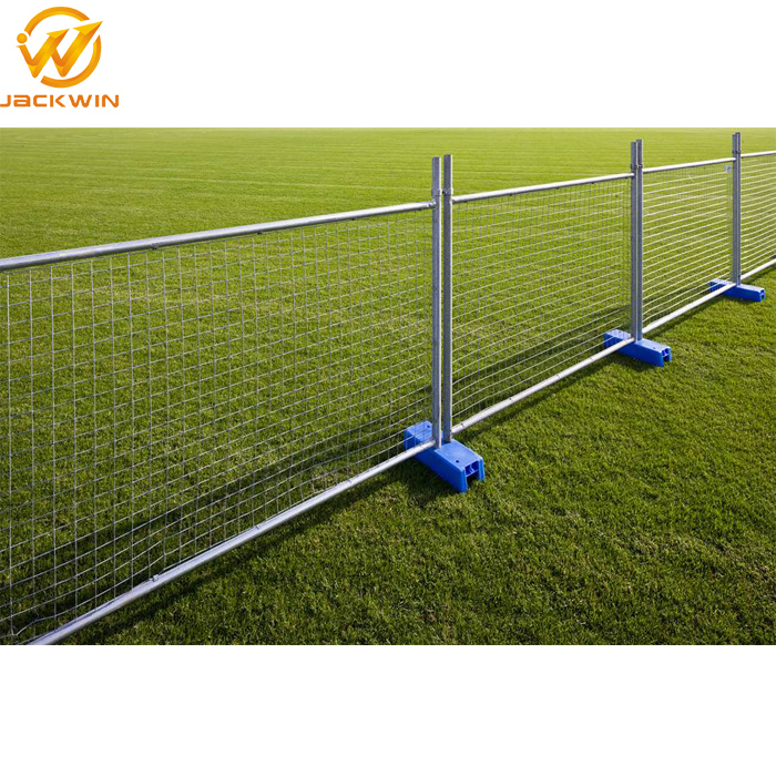 Hot Dipped Galvanized Pedestrian Crowd Control Temporary Fencing