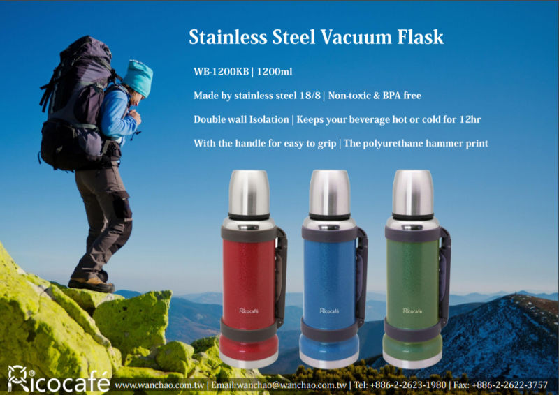 Stainless Steel Vacuum Flask 1.2L