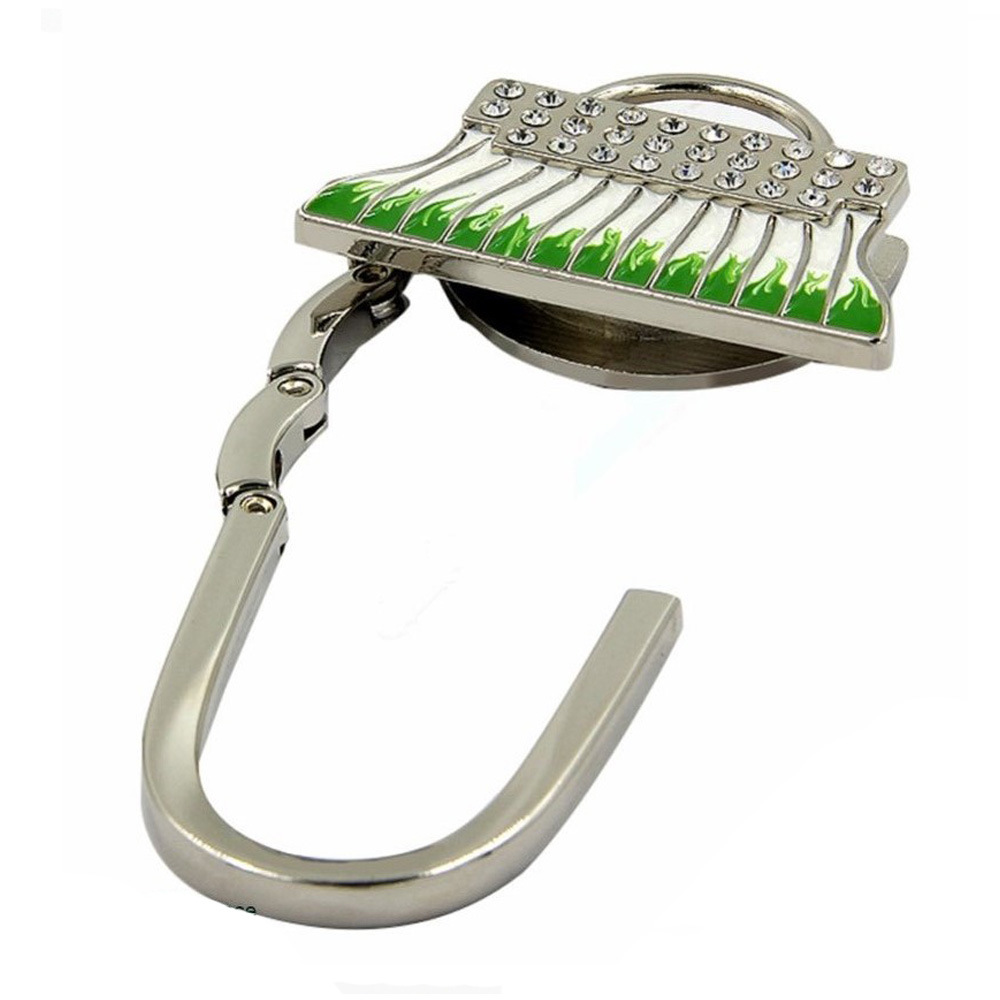 Sparkling Imitation Diamond Foldable Bag Hanger