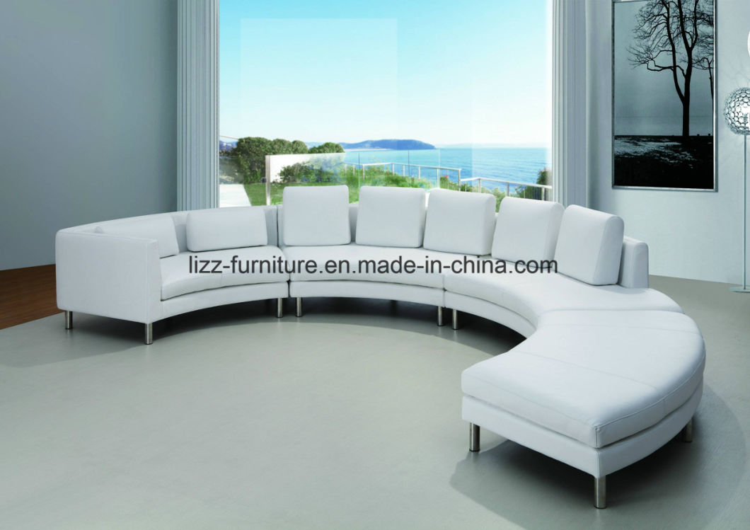 White Corner Living Room Modern Sectional Sofas Home Furniture