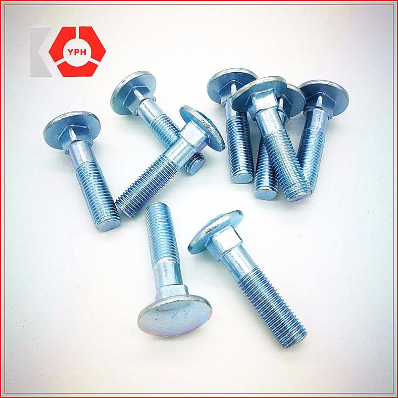 Round Head Long Neck Carriage Bolt and Nuts DIN603