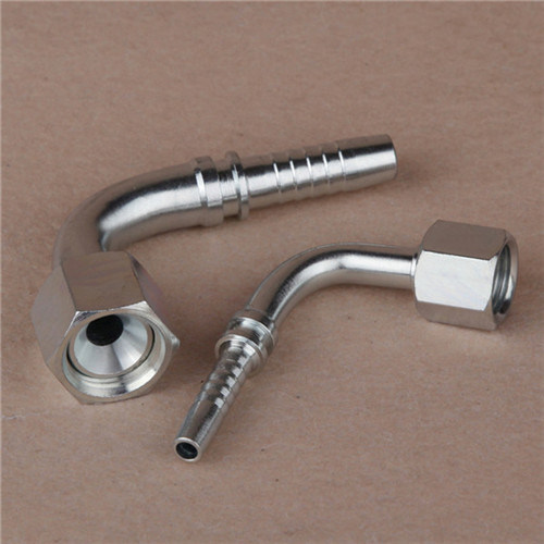 Elbow 90degree GB Metric Female 74 Cone Seat Pipe Fitting