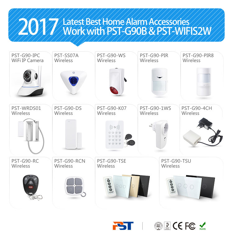 2018 Newest Flash & Sound Wireless Siren/Alarm Siren (PST-FS201)