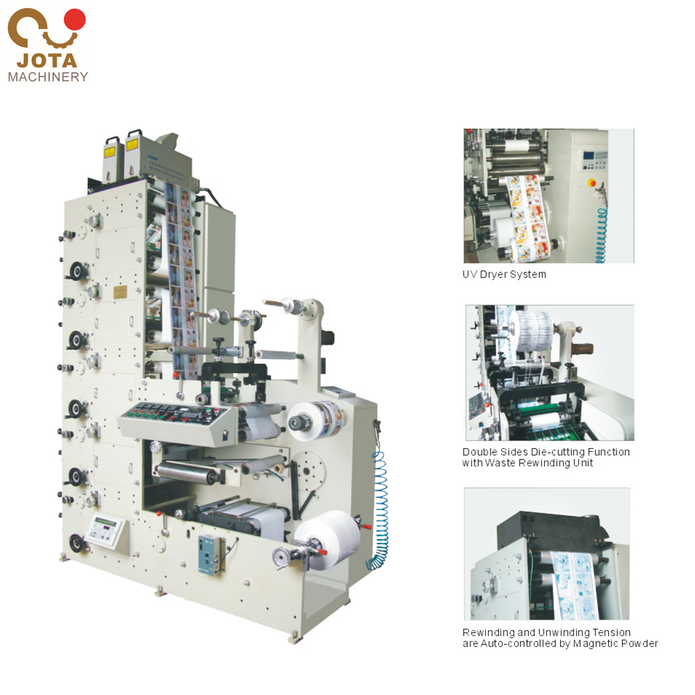 High Precision Adhesive Sticker Printing Machine Thermal Paper Flexible Printing Machine Label Printer
