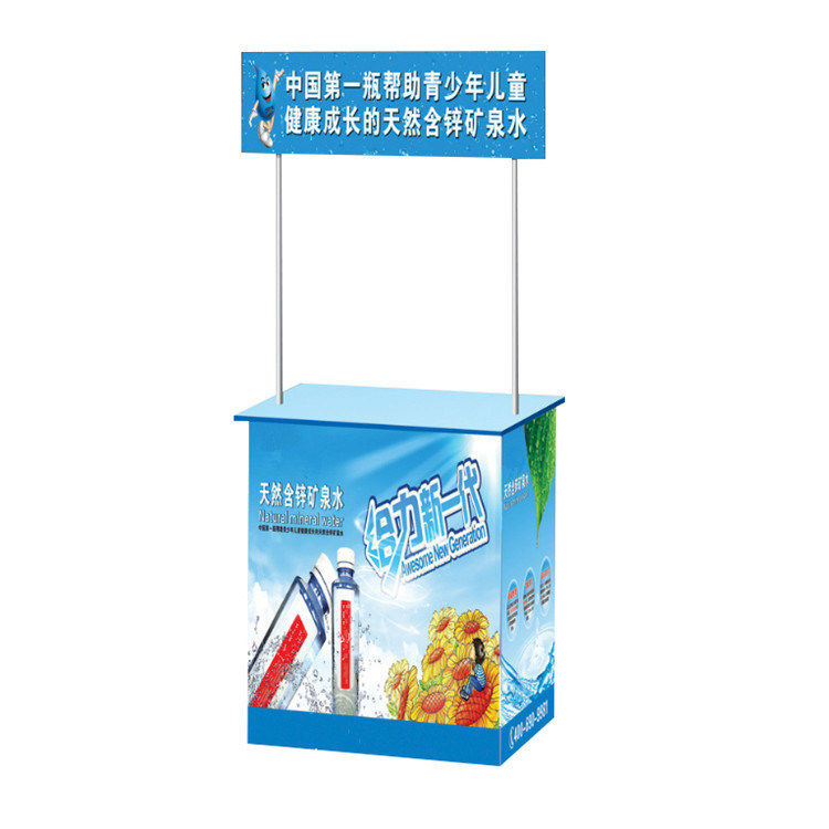 Exhibition Stand Foldable Advertising Promotion Booth Table