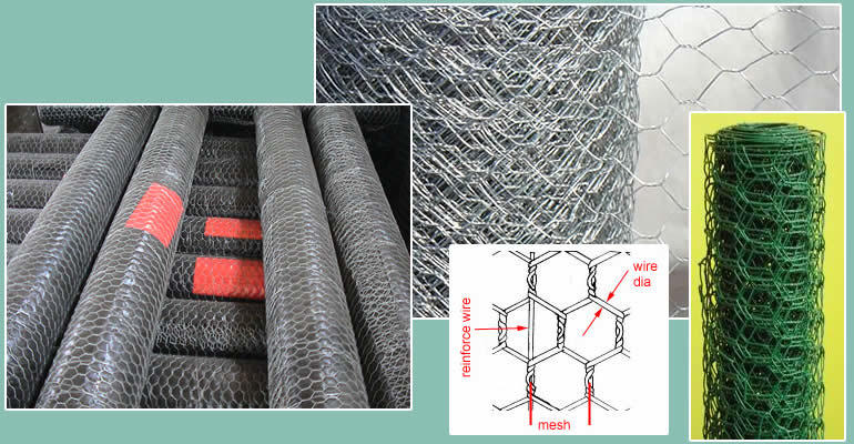 Hexagonal Galvanized Chicken Farming Wire Mesh with High Quality