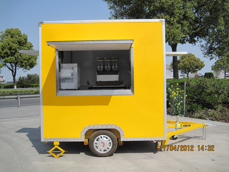 Outdoor Street Mobile Fast Food Van (SHJ-MFS250)