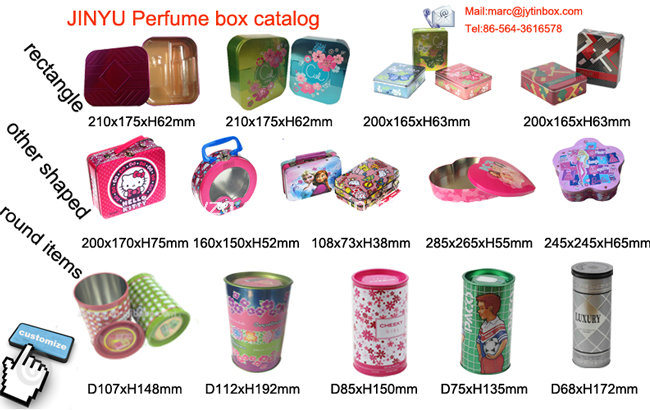 Round Lip Balm Tin Container Hot Sale