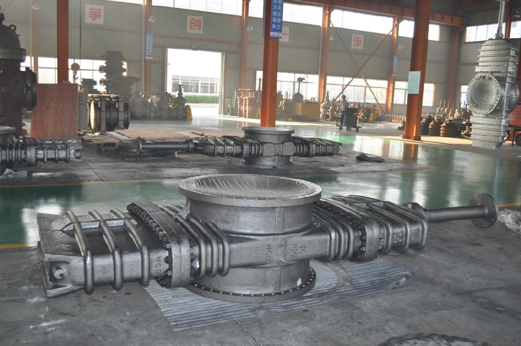 API 6D Cast Steel High Pressure Double Disc Flat Plate Slab Gate Valve