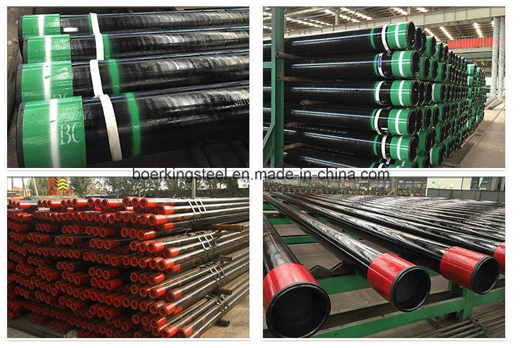 API 5CT Steel Pipe Casing Tubing Btc / Ltc / Stc / Vam