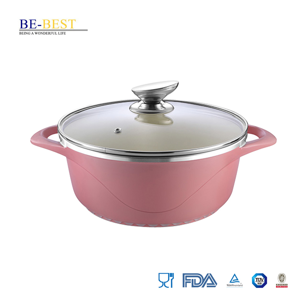 Die-Casting Aluminum Casserole Pot Cookware