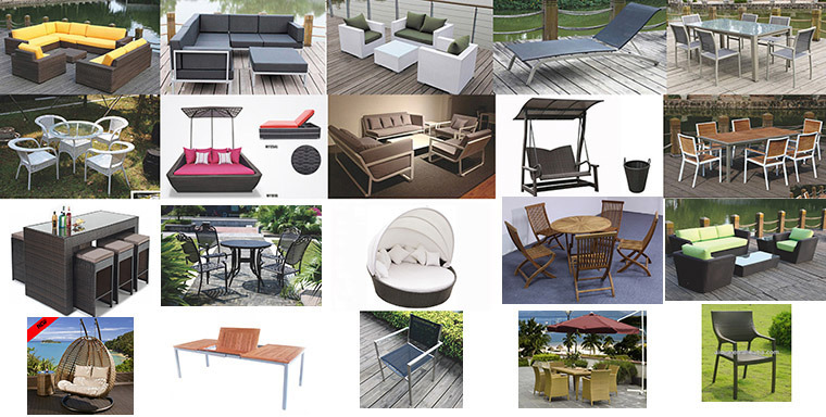 Cozy Polywood Garden Furniture with Aluminum Frame