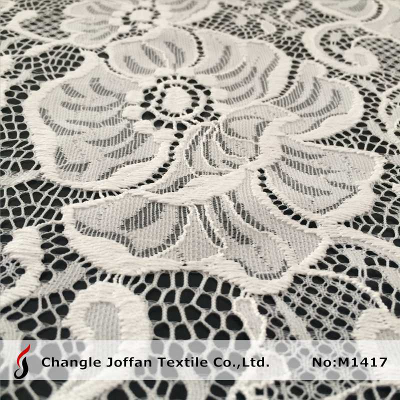 Wholesale Fabric Elastic Lace for Apparel Accessory (M1417)