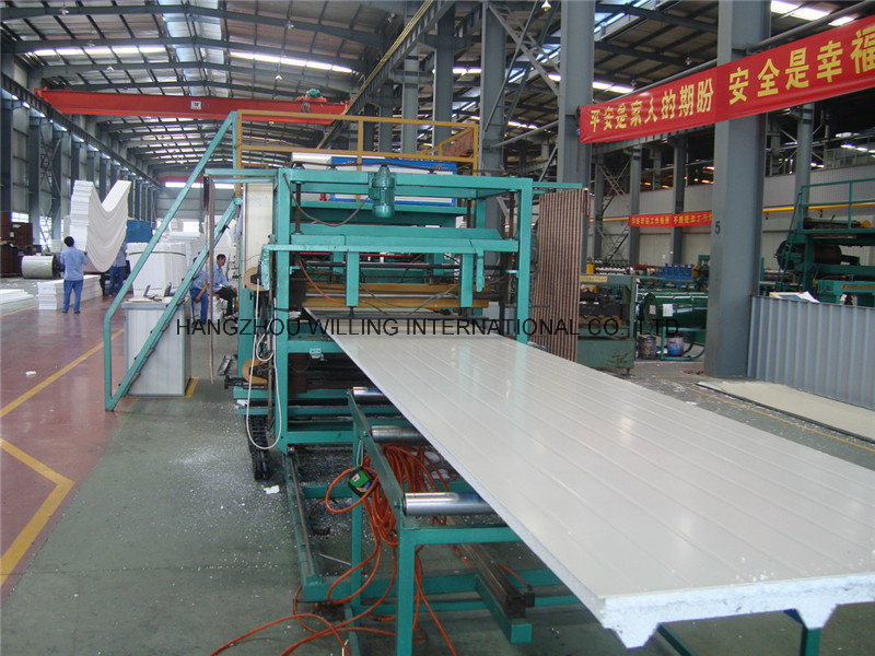New EPS Sandwich Panel Wall Roof Roll Forming Machine