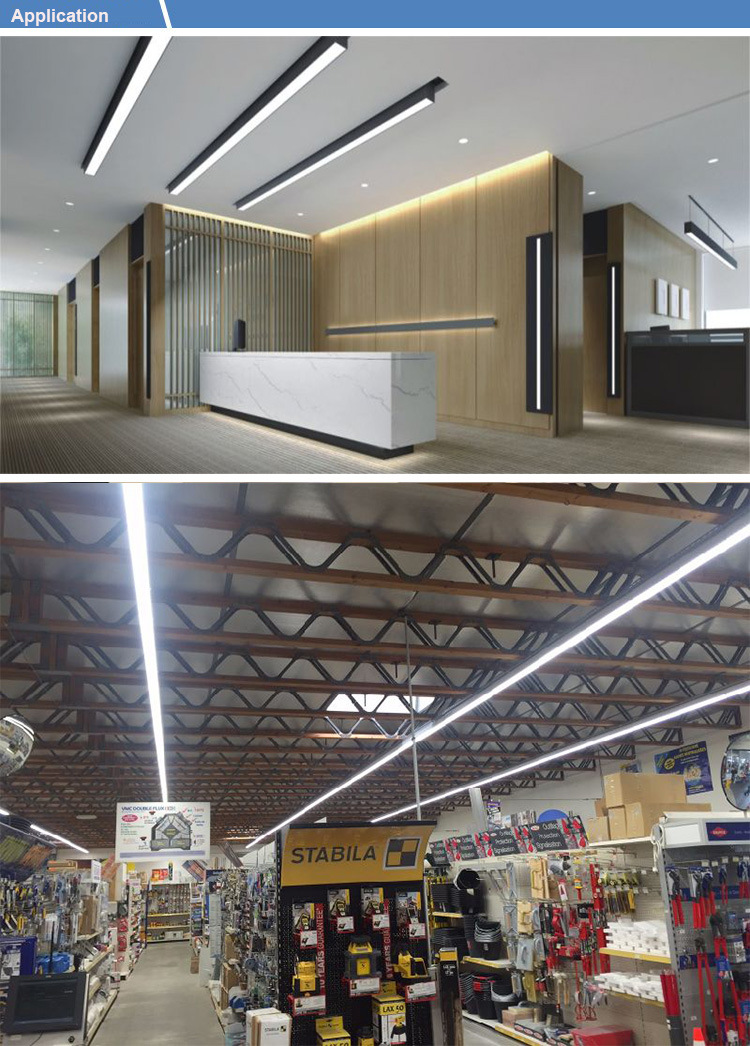 TUV SAA Ce ETL Dlc UL Dimmable LED Lamp Emergency LED Batten Light LED Strips Mounted/ Suspended Sersor LED Ceiling Light