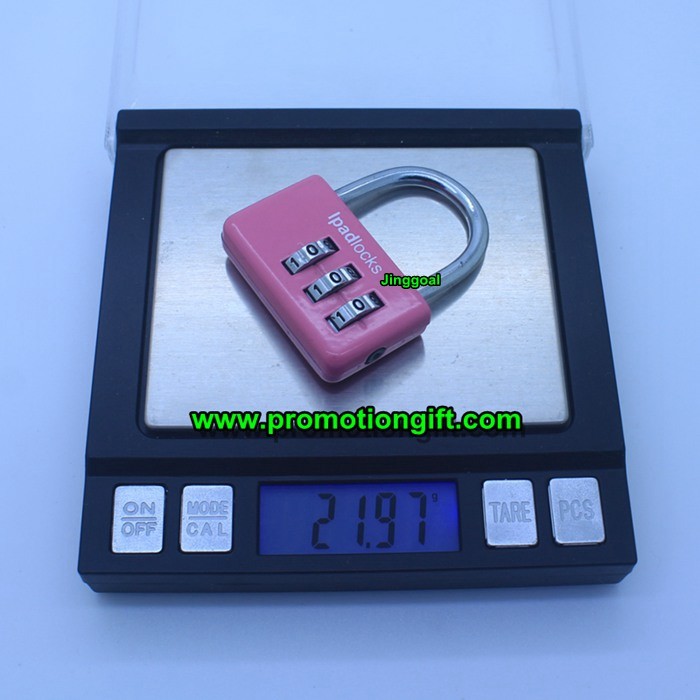 3 Digital Combination Luggage Lock