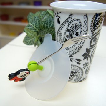 New Design Silicone Lid for Mug with Multi-Shape Sleeve