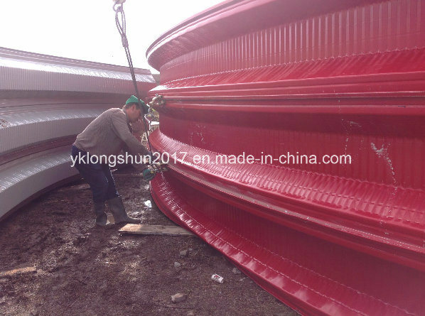 1250-800 Large Span Arch Shape Roof Roll Forming Machine