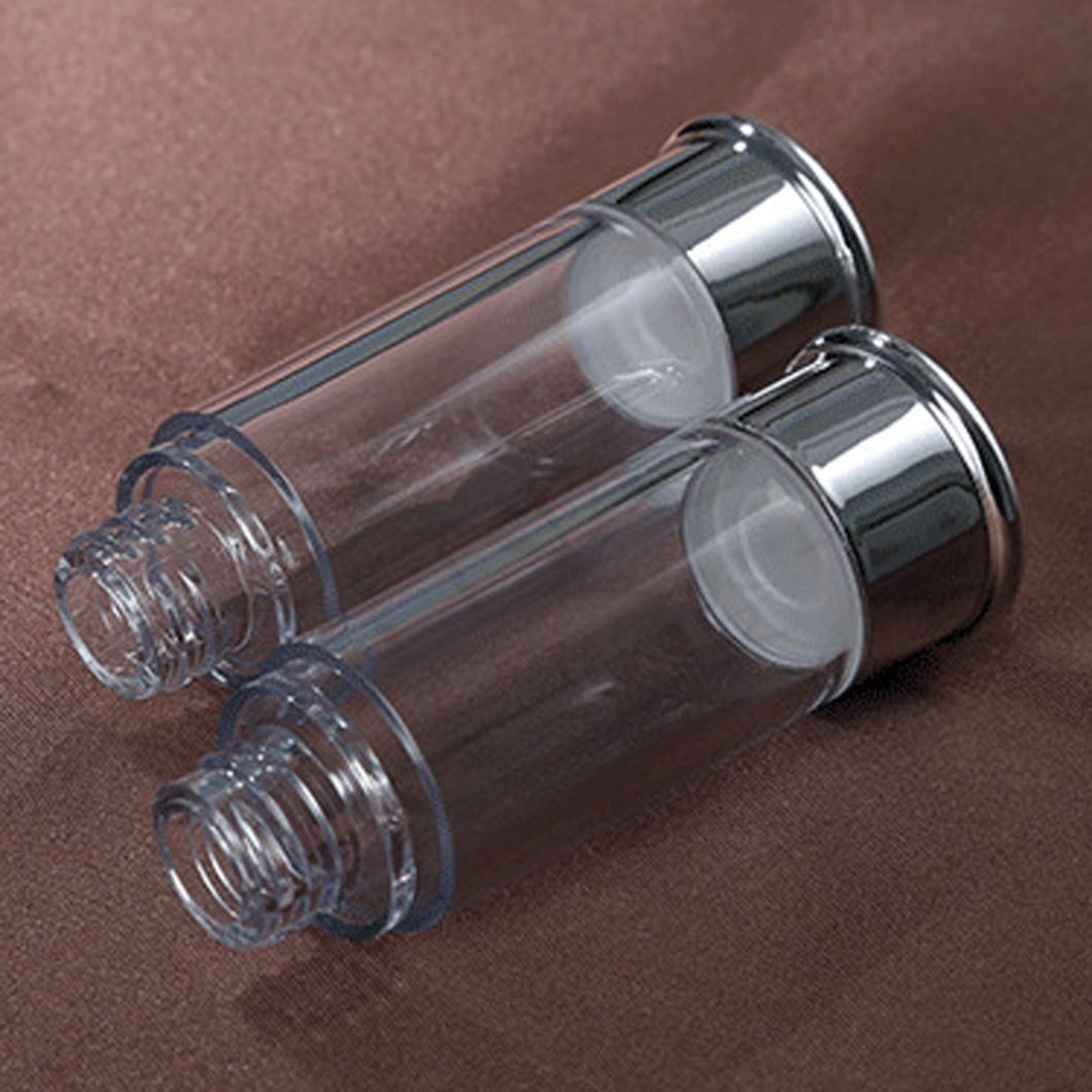 Pump Airless Bottle Transparent Plastic Spray Perfume Bottle for Sale