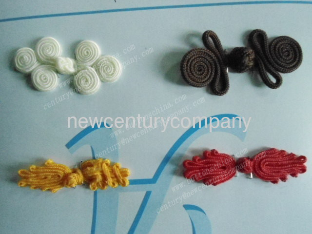 Fashion Chinese Knot Button for Garments or Decoration