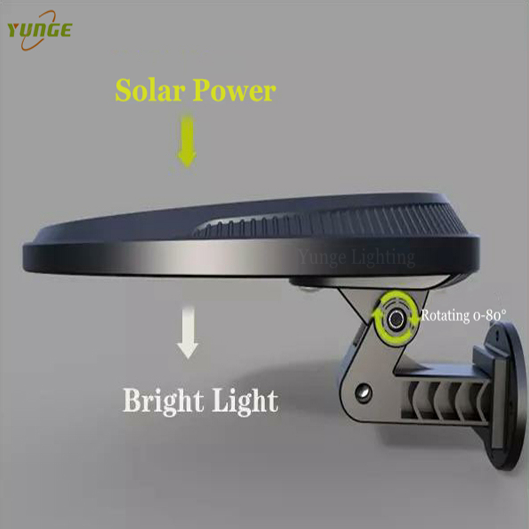 3W Solar Panel 5W LED 500lumens 80 Degree Rotatable Solar Wall Light, Solar Security Light, Solar Motion Sensor Light