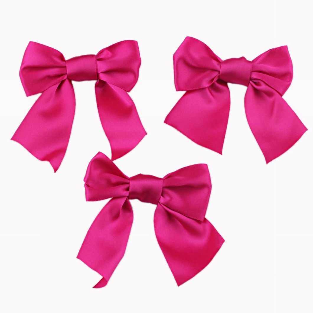 Red Satin Ribbon Bow