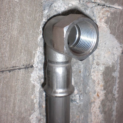 Slip-on Fitting Water-Dispensers Carbon Pipe Bends