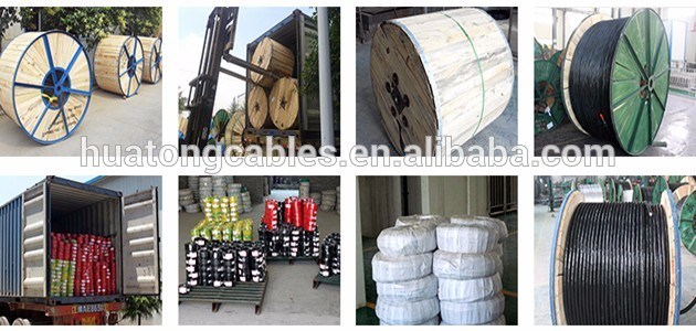 35kv Aluminum Conductor/XLPE Insulation/Steel Wire Armored/PVC Outer Sheath Mv Power Cable