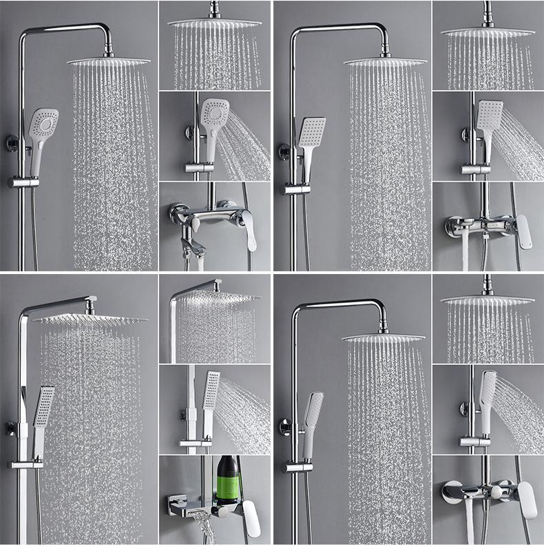 Wall Mounted Stainless Steel Bathroom Accessories Shower