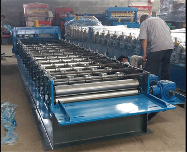 Color Corrugated Sheet Glazed Roof Tile Roll Forming Machine