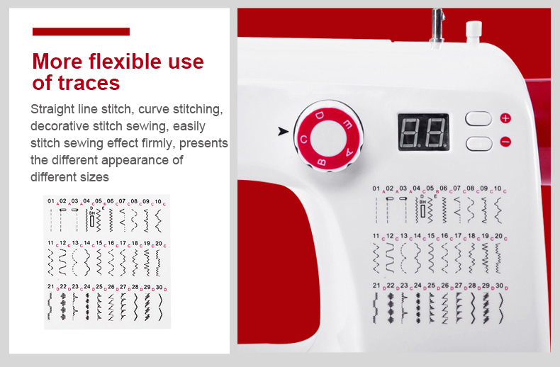 Multifunction Computerized Domestic Sewing Machine for Household (FHSM-702)