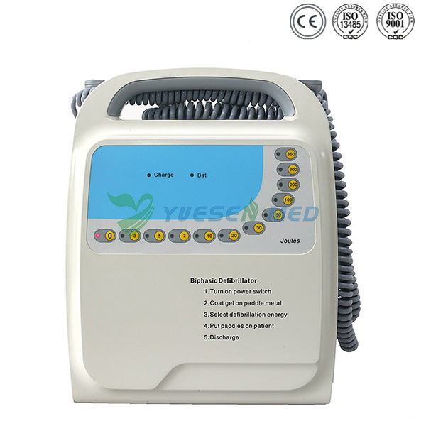 Medical Portable Biphasic Aed Automated External Cardiac Defibrillator